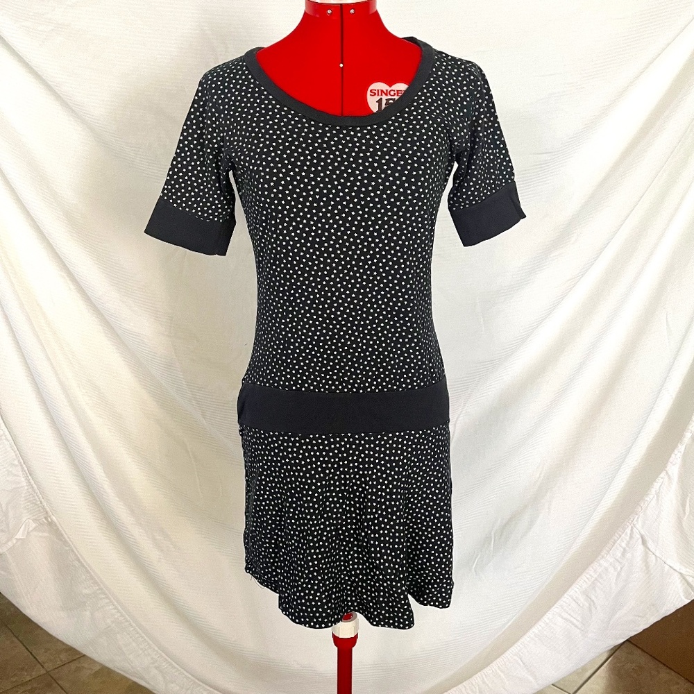 Y2K Love Child Star Print Mini Dress size Medium